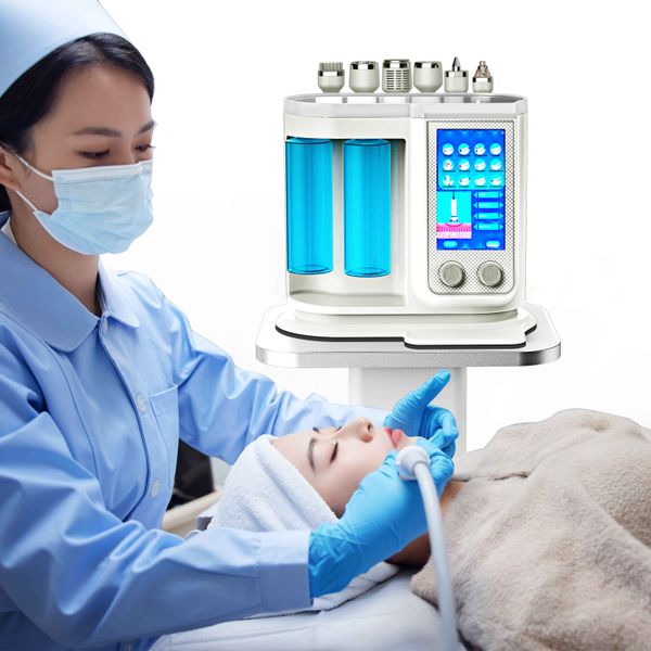 Portable Oxygène Hydro Eau Dermabrasion Usage Domestique Hydra Peeling De La Peau Machine Du Visage Nettoyage Élimination Des Rides Dispositif De Beauté