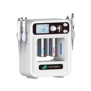 Machine à Jet d'oxygène Portable, nouveau 4 en 1 H2-O2, nettoyage de la peau, Hydra Dermabrasion, appareil Facial, Peeling à l'eau