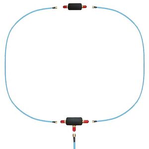 Antenne à boucle magnétique passive portable pour HF et VHF Riqov, livraison gratuite