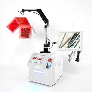 Portable PDT Red Light Therapy for Anti-Hair Loss Treatment Diode Laser LED Hair Hergrowth Machine