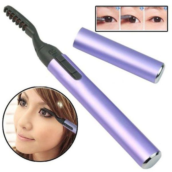 Portable Stylo Style Électrique Maquillage Chauffant Cils Long Lasting Eyelash Curler Roll Eye Lashes Bigoudis Make Up Props Livraison Gratuite ZA Pvfm