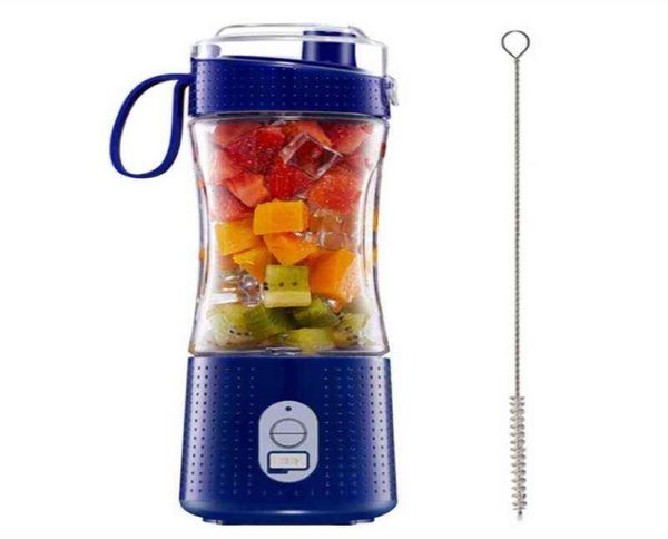 Licuadora personal portátil 6 cuchillas recargable Mini viaje fruta hielo batidora eléctrica batidora exprimidor taza mezcladora H11039509942