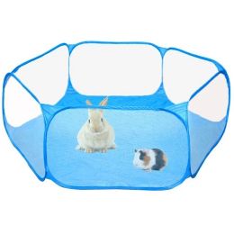 PETTABLE PET CAT DOG CAGE Tent Playpen Pliage clôture pour hamster hérisson Petit animaux respirant chiot chat lapin Guinée cobaye