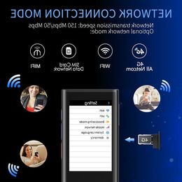 Freeshipping Traducteurs de photos portables Traducteur vocal intelligent 31 pouces IPS 4G WIFI 117 langues Traduction AI pour les voyages d'affaires Eqnln