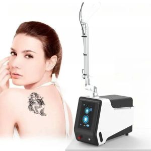 Máquina portátil de pelado de carbono para eliminación de tatuajes con picolaser ND YAG picosegundo láser para eliminación de tatuajes de cejas