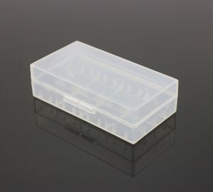 Portable Plastic Battery Case Box Safety Holder Storage Container Batteries colorées pour 2 * 18650 ou 4 * 18350 batterie li-ion DH2070