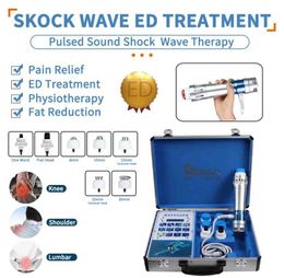 Équipement slim portable portable à faible intensité pulsée Sound Sound Shock Wave Therapy Machine pour Treasment ED EDSWT Shockwave6103824