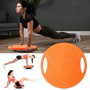 Portable PP à l'épreuve des dérapés 360 ° Circulaire Wobble Balance Board Yoga Pédales Home Gym Fitness Core Stability Stability Twist Trainer 240319