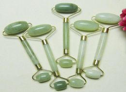 Draagbare Pricatic Jade Facial Massage Roller Anti Wrinkle Healthy Face Body Head Foot Nature Beauty Tool Jade Massage Stick Gift9206494