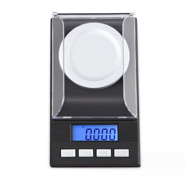 Báscula de precisión portátil para joyería, pantalla LCD, báscula de pesaje, minibáscula digital electrónica, báscula de bolsillo, balanza Digital para alimentos de cocina, 10g, 20g, 50g, 100g/0,001g