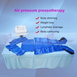 Machine portable d'amincissement de la pression d'air de pressothérapie pour le massage de drainage lymphatique de désintoxication et d'enveloppement corporel