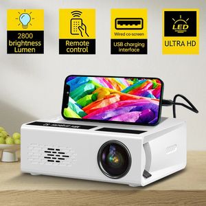 Portable Projector ondersteunt 1080p om uw kijkervaring te verbeteren, is familievriendelijk en compatibel met USBHDTV 240419