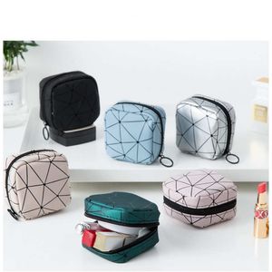 Sacs de rangement portables en cuir PU pour femmes, Mini pochette étanche à fermeture éclair pour voyage, soins de la peau, maquillage, rouge à lèvres, porte-bijoux, étuis à main féminins