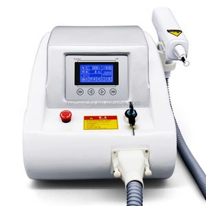 portatile Q Switched ND YAG Laser depilazione 1064nm 532nm 1320nm macchina per la rimozione del tatuaggio lavaggio sopracciglio