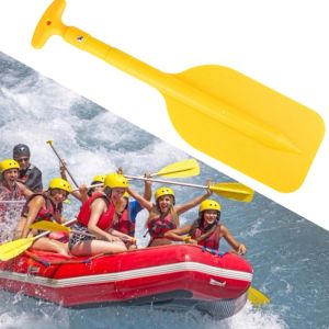 Board de rafting portable flottant en kayak extérieur outil de sport nautique kayak paddle télescopic paddle plastique rame