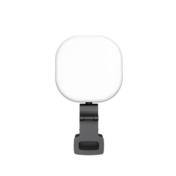 Clip recargable portátil para autorretrato multifuncional Fotografía de video Maquillaje Luz de relleno Accesorios de computadora para teléfonos móviles Computadoras portátiles y computadoras