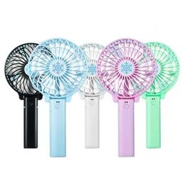 Draagbare oplaadbare vouwventilator USB opladen Handheld Fan Mini Verwijderbare roterende handheld Buiten Pocket Fans Zomerfeestje Gunst C1201