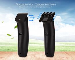 Tondeuse à cheveux électrique Portable et Rechargeable, sans fil, Mini Pro, Machine de découpe de cheveux, tondeuse à barbe pour hommes, barbier 40419682891