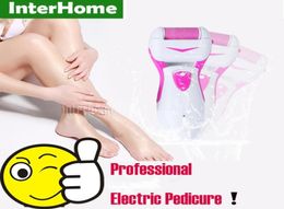 Outil de soins de soins à pied imperméable rechargeable portable Pédicure Délicure de la peau morte exfoliant les calcules de pied Dispositions15362574250971