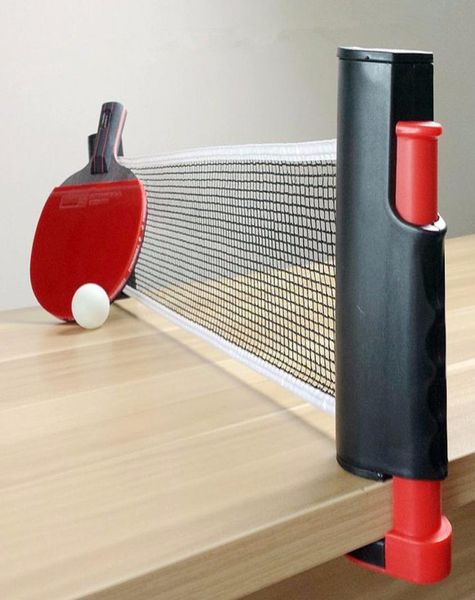 Kit de reemplazo de estante de red para mesa de tenis de mesa retráctil portátil para jugar a Ping Pong, red de malla fuerte de plástico ABS 8964843