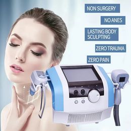 Draagbare RF Slankmachine Ultrasone RF Cellulitis Verwijdering Wrinkle verwijdering Face Lift 2 Handgrepen Ultra 360 Vet Reducerende machine