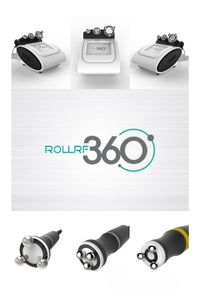 Draagbare RollRF 360 Radiofrequentie RF-massage voor cellulitis op te lossen om afslankende lichaamsvorm te verliezen
