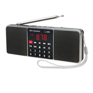 Draagbare S ers EONKO L 288 Super Bass Stereo FM-radio S er met TF USB AUX Lock Button Oplaadbare batterij 231206