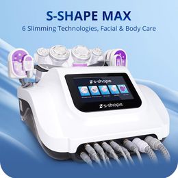 Portable S-Shape Max 6 Slimming Technologies Facial Body Care Device Beauty Salon Gebruik