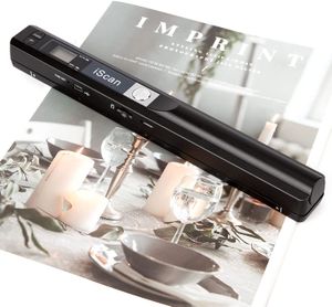 Portable Scanner Handheld Document Scanner A4 Grootte 900 DPI JPG/PDF FORMATE LCD Display For Business Recepts Books Image met 32G SD -kaart