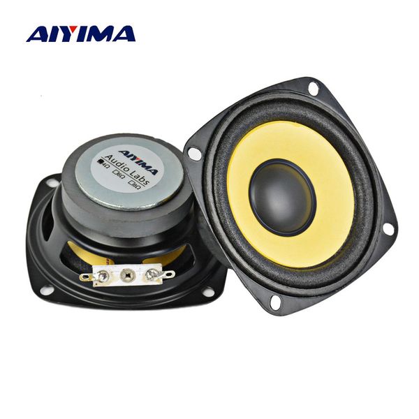 Sers portátiles AIYIMA 2 uds 3 pulgadas Audio rango completo 4 Ohm 10 W amplificador de sonido Ser Multimedia Loudser DIY Home Theatre 230908