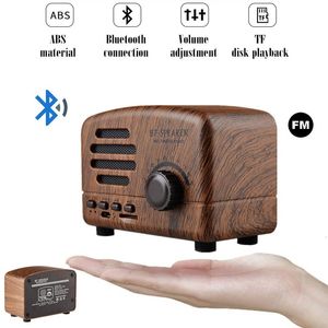 Portable Sers Retro Ser Bluetooth Mini haut-parleur sans fil pour ordinateur téléphone Support TF carte FM Radio 230908