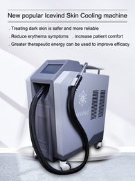 Thérapie portative de refroidisseur d'air de peau de haute performance de machine de cryothérapie par ondes de choc