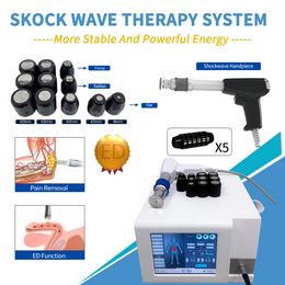 Machine portative de thérapie par ondes de choc pour le traitement de la dysfonction érectile Physiothérapie par ondes de choc Eswt pour traiter la fasciite plantaire420
