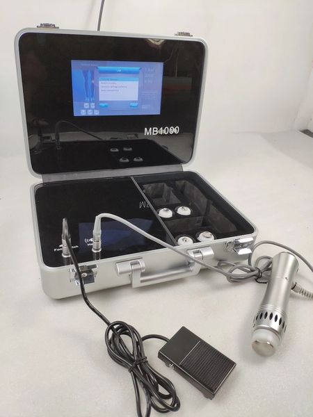 Appareil de thérapie par ondes de choc portable Eswt Machine de massage pour la douleur au cou Modèle MB1000 Paquet intelligent Petite onde de choc magnétique électrique Utilisation à domicile