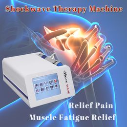 Máquina portátil de terapia de ondas de choque, tratamiento físico de ondas de choque, alivio del dolor