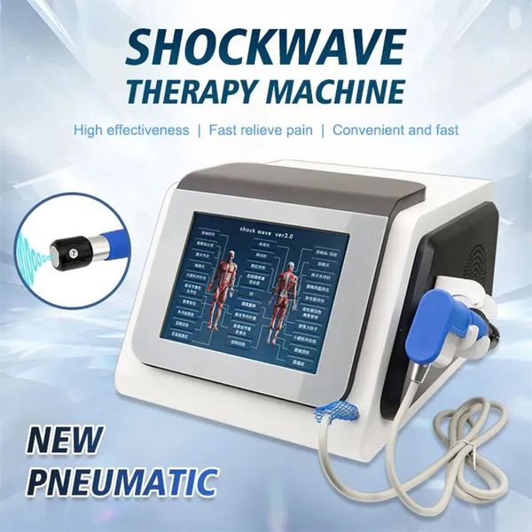 Machine de thérapie de choc portable Physiothérapie ondes de choc vibrateur-massagers Muscle Machine Health Corps Masger Doule Relief