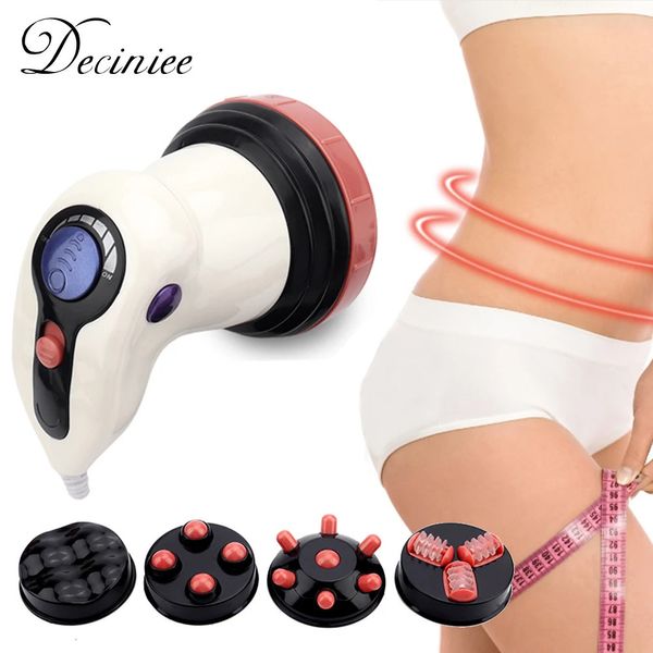 Portable Slim Equipment 4in1 Infrarouge Fat Cellulite Remover Électrique Corps Complet Minceur Masseur pour les Muscles Relaxation Corps Sculpting 3D Roller Device 231220