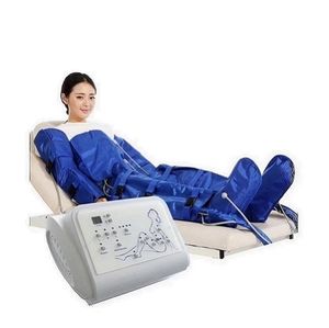 Portable Slim Equipment Air Compression Masseur Corps Jambe Taille Air Wave Pression Drainage Lymphatique Thérapie Sous Vide Pressothérapie Machine Mu