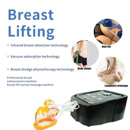 Equipo delgado portátil Bulto de levantador Copa de aspirador Terapia de ampliación de mama Máquina de vegetería