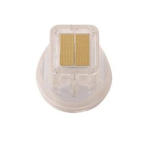 Draagbare slanke apparatuur Wegwerpvervanging Goud 10 25 64 Nano fractionele microneedle-cartridge Littekenverwijdering Acnebehandeling Striae