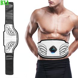 Draagbaar Slank Uitrusting Elektrisch EMS Spierstimulator Massage ABS Buikgordeltrainer Afslankende stimulator Unisex Lichaam Buik Gewichtsverlies Lichaamsvorming 230621