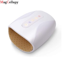 Masseur électrique portatif de main d'équipement mince avec la machine de massage sans fil de doigt de paume de chaleur de compression d'air pour soulager la douleur d'engourdissement d'arthrite 230823