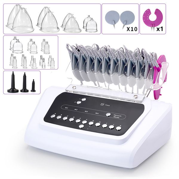 Equipo delgado portátil EMS Estimulación muscular Terapia de vacío Aumento de senos Máquina de levantamiento de glúteos Bio Tratamiento de microcorriente Dispositivo de modelado del cuerpo 221203