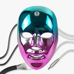 Équipement mince portatif masque de charge en direct beauté tactile LED coloré P sur l'appareil d'élimination de l'acné de rajeunissement de la peau 231128