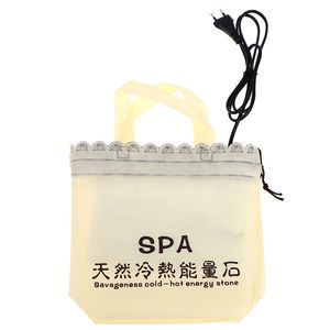 Portable Slim Equipment Rocks Massage Stones Warmer Heater Electric Heating Bag Body Spa Soulagement de la douleur 221203