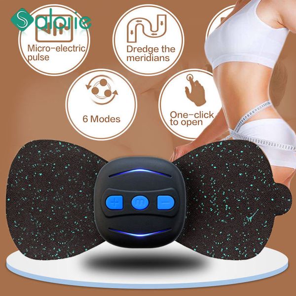 Portable Slim Equipment Sans fil USB Fréquence électrique Pulse Massager Pads pour épaule Cou Dos Bras Jambes Massage Relaxation Stimulateur Minceur Corps 230512