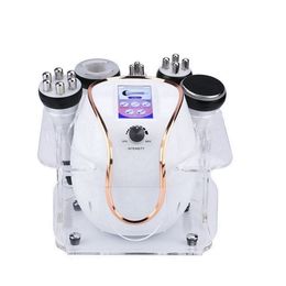 Portable mince radiofréquence bipolaire amincissant la cavitation ultrasonique 40K 5 en 1 machine d'élimination de la cellulite équipement de beauté de perte de graisse sous vide