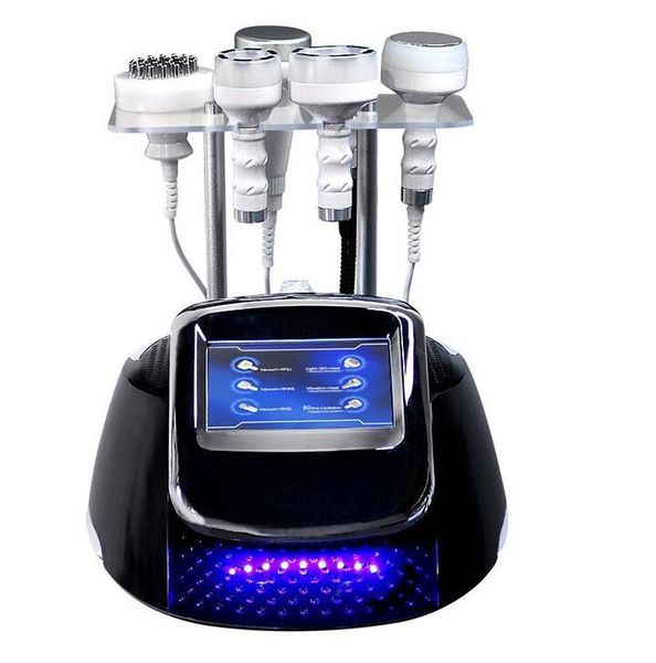 portable minceur 80k équipement multifonctionnel ultrasons cavitation rf vide graisse réduire la perte de poids lifting massage forme machine