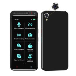 Portable Smart Translator PoofflineOnline RealTime Translation 134 Talen voor buitenlandse reizen 2023 Hoge snelheid nauwkeurigheid 240424