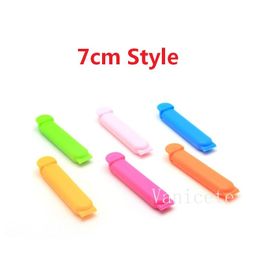 Draagbare snack afdichtingsafdichtingszak clips sealer klem keuken opslag voedseltas clip plastic vochtbestendige afdichting-clip t9i002235